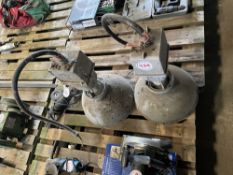 Pair of Industrial Thorlux Lamps