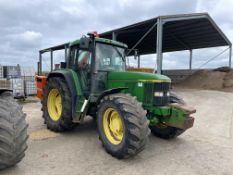 2001 John Deere 6910 4wd Tractor, approx 12,286 hours, Reg No.