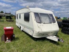 Caravan used as tea hut