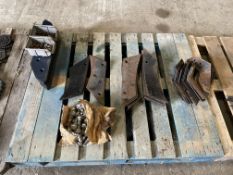 Quantity of Plough Spares for Gregoire Besson, including Slods, Shins, Furrow wall cutters,