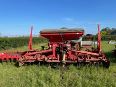 KRM Maxidrill SR400 Combination Drill, (2003) with Lely Terra Power Harrow.