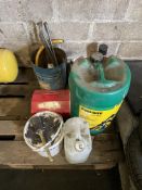 Quantity of Puncture Repair Equipment Kits, Fluids,