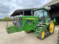 1999 John Deere 8400T Crawler Tractor, approx 8643 hours, Reg No. T962 KPV, FDR: August 1999.