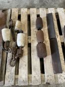 Metal Mole Drain expanders and shins