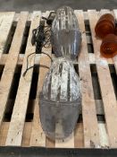 Two Racal Airstream Helmets