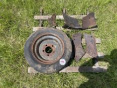 Selection of Gregoire Besson plough parts