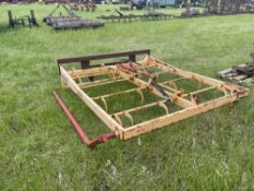 Meijer flat 8 bale grab complete with euro brackets