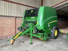 John Deere 960 Round Baler, Tyres Trelleborg 500/60R22.