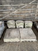 Quantity of Paving Slabs and Part Circular Paving Slabs