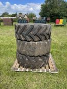 3 x Tyres, Mitas 405/70-24,