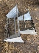 2 x Calf hay racks