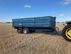 Richard Western 10T drop side trailer
