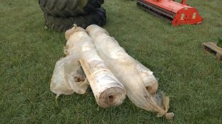 2 x Sugar beet heap frost covers