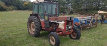 International 784 Tractor, diesel, reg: CVF614 T,