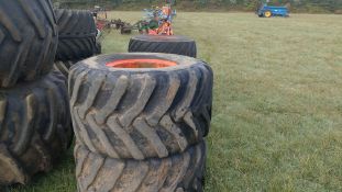 2 x Terra tyres 48 x 25.