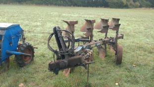 4 Furrow Lemken reversable plough c/w press arm