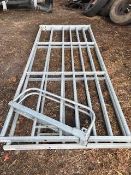 2 x 9ft IAE field gates with hook over latch