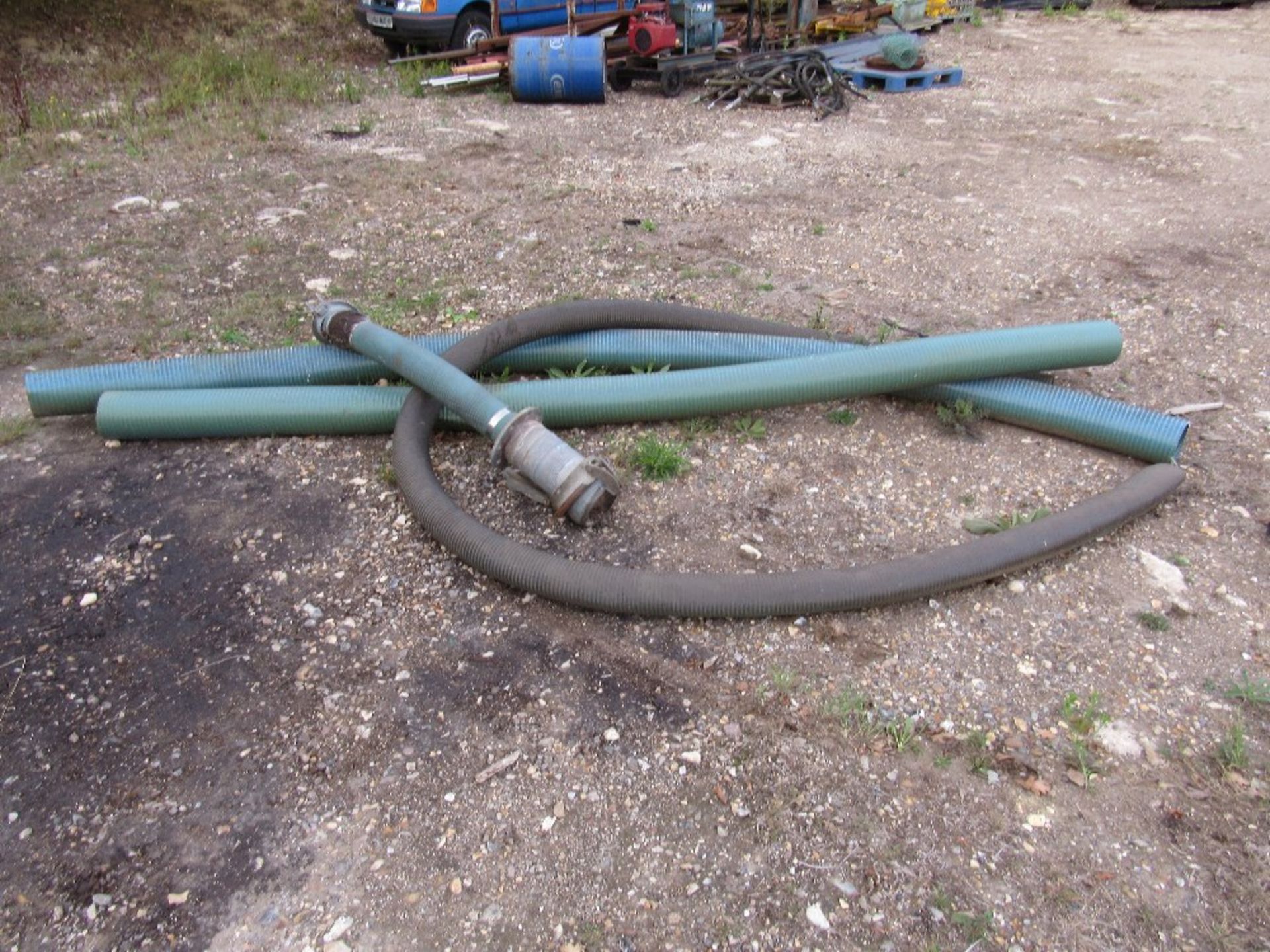 Quantity of 6" and 4" hose