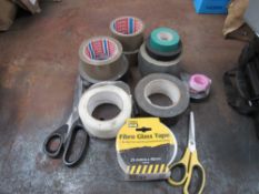 Quantity of parcel tape