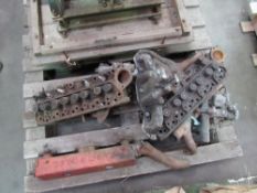 Various cylinder heads and manifolds