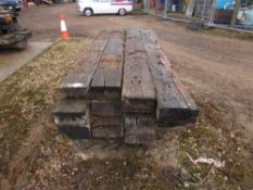 Quantity of railway sleepers