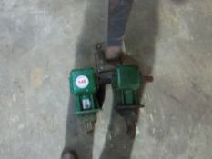 2 x Major PTO grass topper gear boxes