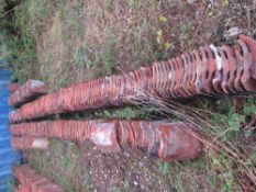 Quantity of roof pantiles