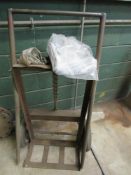 Gas bottle trolley and new apron