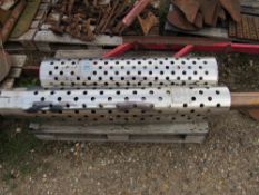 Eminox lorry exhaust and 2 x heat shields