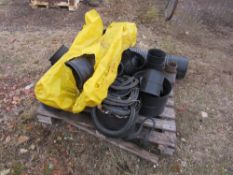 Quantity of drainage materials