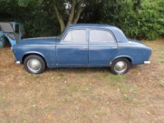 1961 Peugeot 403, reg: 355 XVL, runs and drives, serial number: 2462584, 58,256 miles on clock,