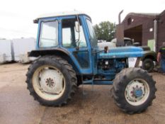 Ford 6610 Tractor, reg: B330 LRD, crew cab, 4WD, 3,982 hours,