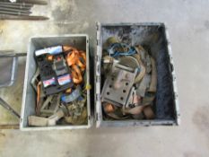 2 x Boxes of ratchet straps