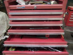 Superline Pro and Brit Tool tool cabinets and contents