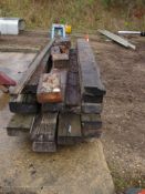 Quantity of railway sleepers