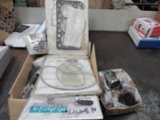 Quantity of Kubota spares and piston rings