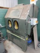 Enviro clean grit blasting cabinets, series 1250,