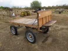 4 Wheel horse drawn dray/London trolley