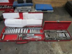 2 x Socket sets 3/8 drive