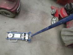Small trolley jack,