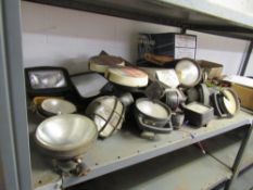 Quantity of working lights