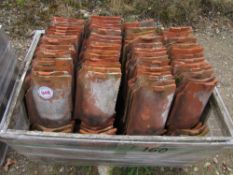160 x Norfolk red pantiles. VAT on this lot.