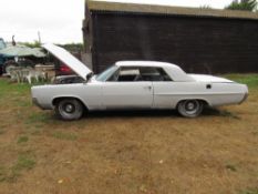 1964 Pontiac Grand Prix auto V8 petrol engine, stripped down bare metal, runs and drives,