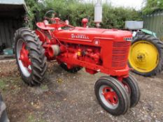 International Model H tractor, serial: 272987X,