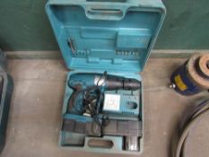 Cordless drill in box