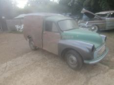 1965 Morris 1000 Van, reg: CYU 910C, serial number: 0JE-1-185111, with V5, new tyres, brakes,