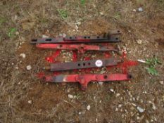 International 434 drawbar and link arms