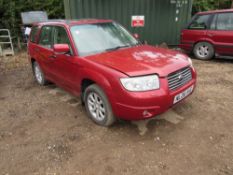 Subaru Forester estate car, petrol, automatic,
