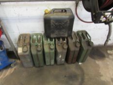 7 x Jerry cans,