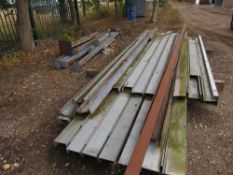 Quantity of steel mezzanine flooring